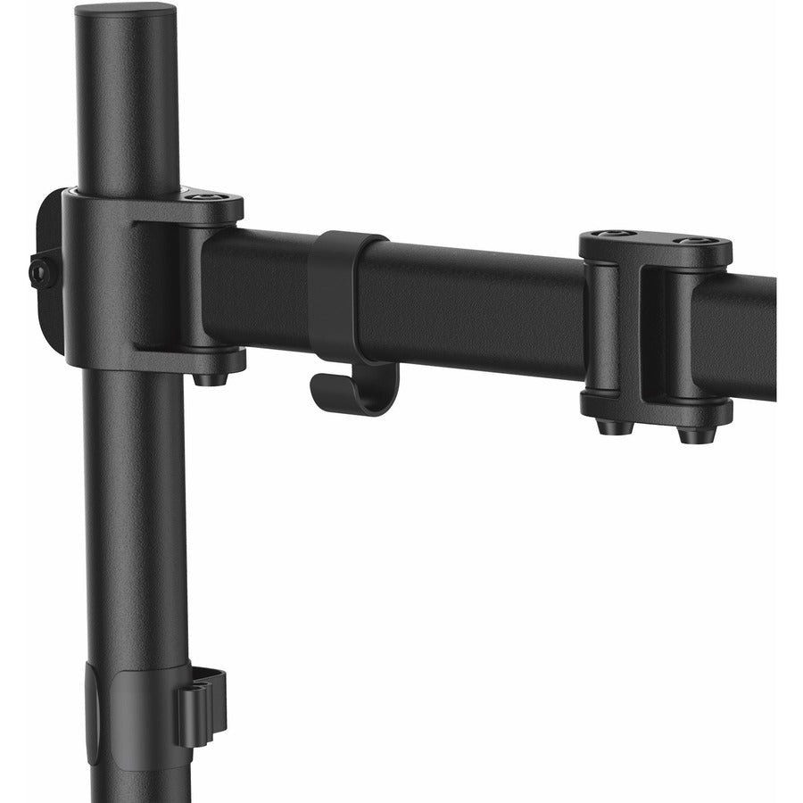 StarTech.com Desk Mount Monitor Arm 8kg VESA Displays - Articulating Single Monitor Pole Mount - Height Adjustable Arm - Clamp/Grommet