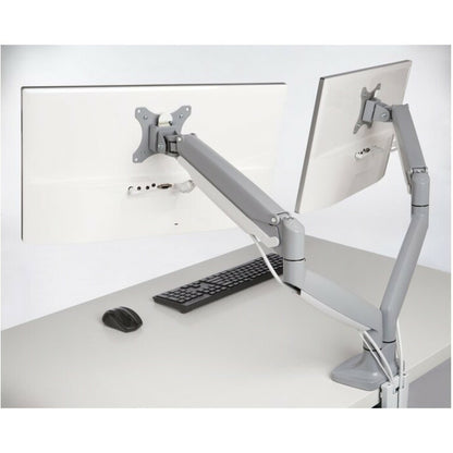 Kensington SmartFit Mounting Arm for Monitor - Silver Gray
