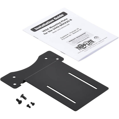 Tripp Lite Mounting Plate for Docking Station, Monitor - Black