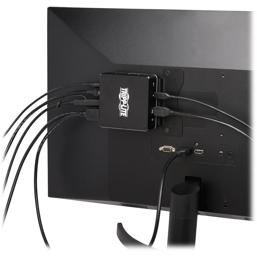 Tripp Lite Mounting Plate for Docking Station, Monitor - Black