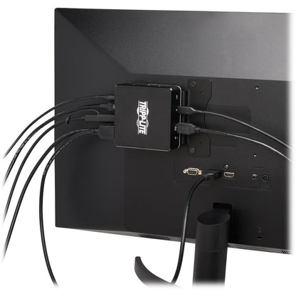 Tripp Lite Mounting Plate for Docking Station, Monitor - Black