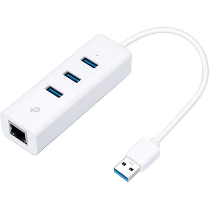 TP-Link USB 3.0 3-Port Hub & Gigabit Ethernet Adapter 2 in 1 USB Adapter