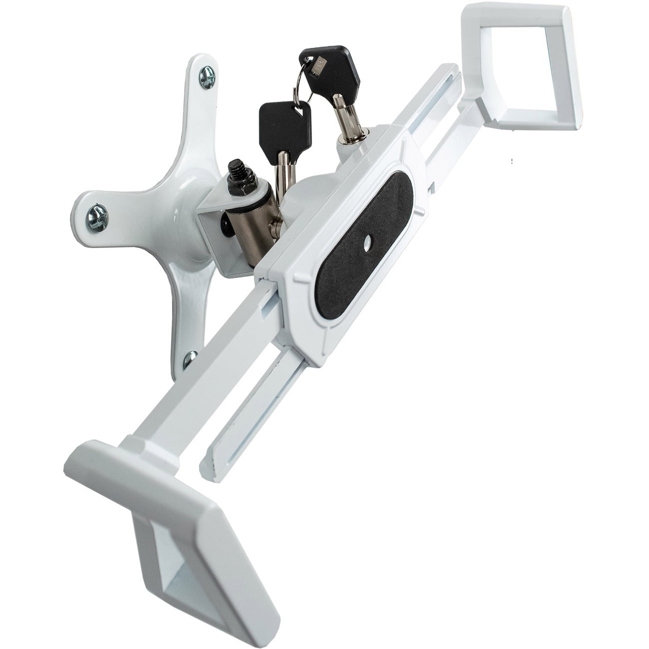 CTA Digital Wall Mount for Tablet, iPad - White