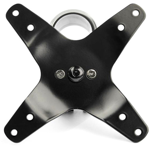 StarTech.com Desk Mount Quad Monitor Arm - 4 VESA Displays up to 27" -Premium Ergonomic Articulating Adjustable Pole Mount - Clamp/Grommet