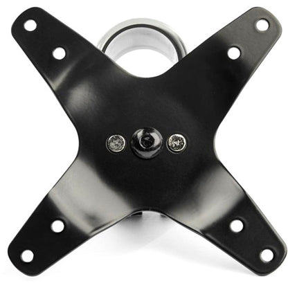 StarTech.com Desk Mount Quad Monitor Arm - 4 VESA Displays up to 27" -Premium Ergonomic Articulating Adjustable Pole Mount - Clamp/Grommet