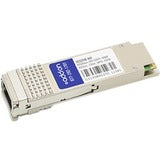 AddOn HP JG325B Compatible TAA Compliant 40GBase-SR4 QSFP+ Transceiver (MMF, 850nm, 150m, MPO, DOM)