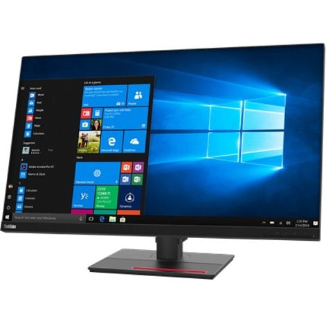 Lenovo ThinkVision T32p-20 31.5" 4K UHD LED LCD Monitor - 16:9 - Raven Black