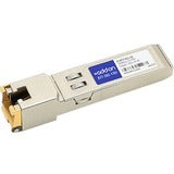 AddOn HP 813874-B21 Compatible TAA Compliant 100/1000/10000Base-TX SFP+ Transceiver (Copper, 30m, RJ-45)
