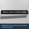 StarTech.com 1U 19in Hinged Wallmounting Bracket for Patch Panel