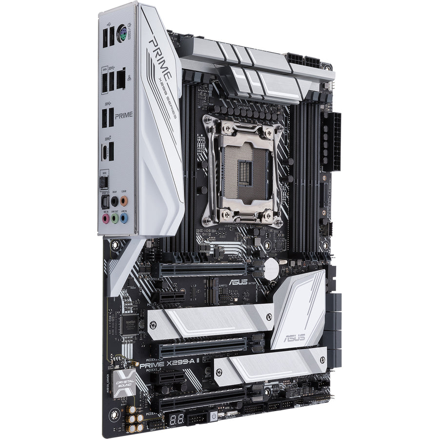 Asus Prime X299-A II Desktop Motherboard - Intel Chipset - Socket R4 LGA-2066 - Intel Optane Memory Ready - ATX