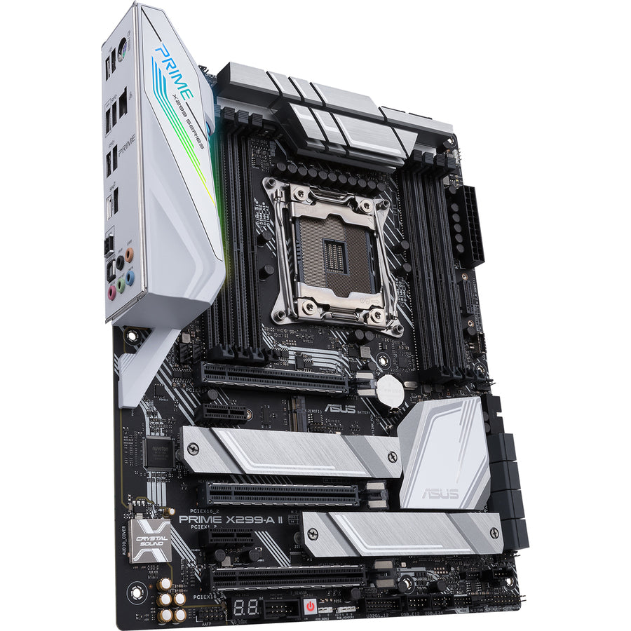 Asus Prime X299-A II Desktop Motherboard - Intel Chipset - Socket R4 LGA-2066 - Intel Optane Memory Ready - ATX