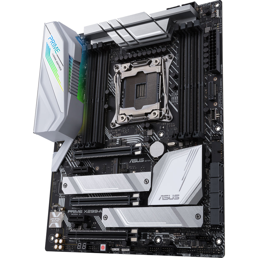 Asus Prime X299-A II Desktop Motherboard - Intel Chipset - Socket R4 LGA-2066 - Intel Optane Memory Ready - ATX