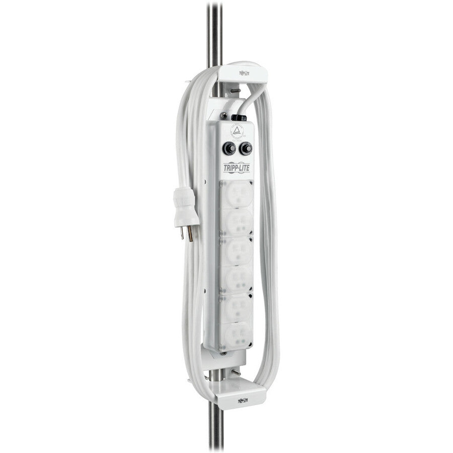 Tripp Lite Medical Power Strip/Surge Protector Mounting Clamp Antimicrobial