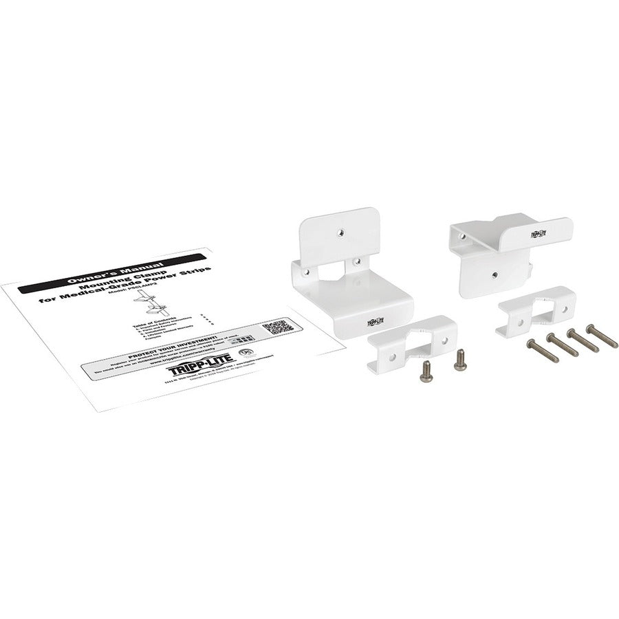 Tripp Lite Medical Power Strip/Surge Protector Mounting Clamp Antimicrobial