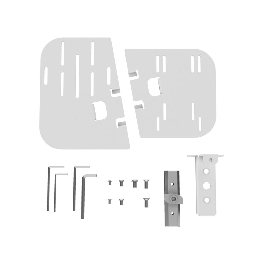 Ergotron Mounting Shelf for Scanner, Enclosure - Snow White