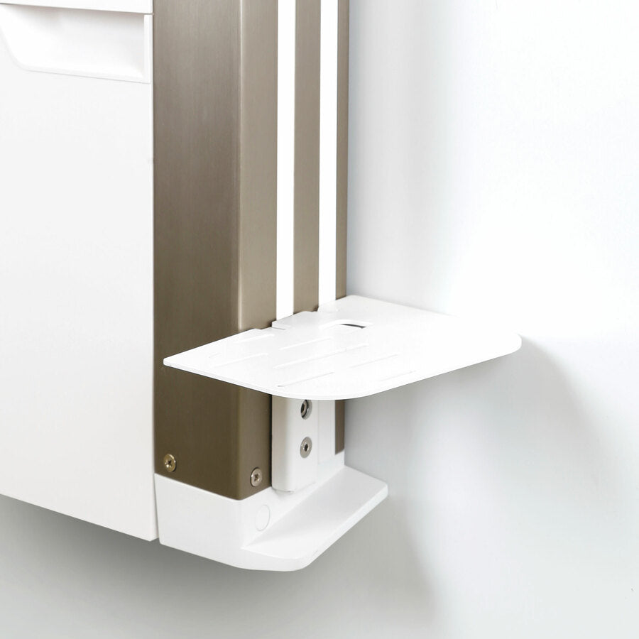 Ergotron Mounting Shelf for Scanner, Enclosure - Snow White