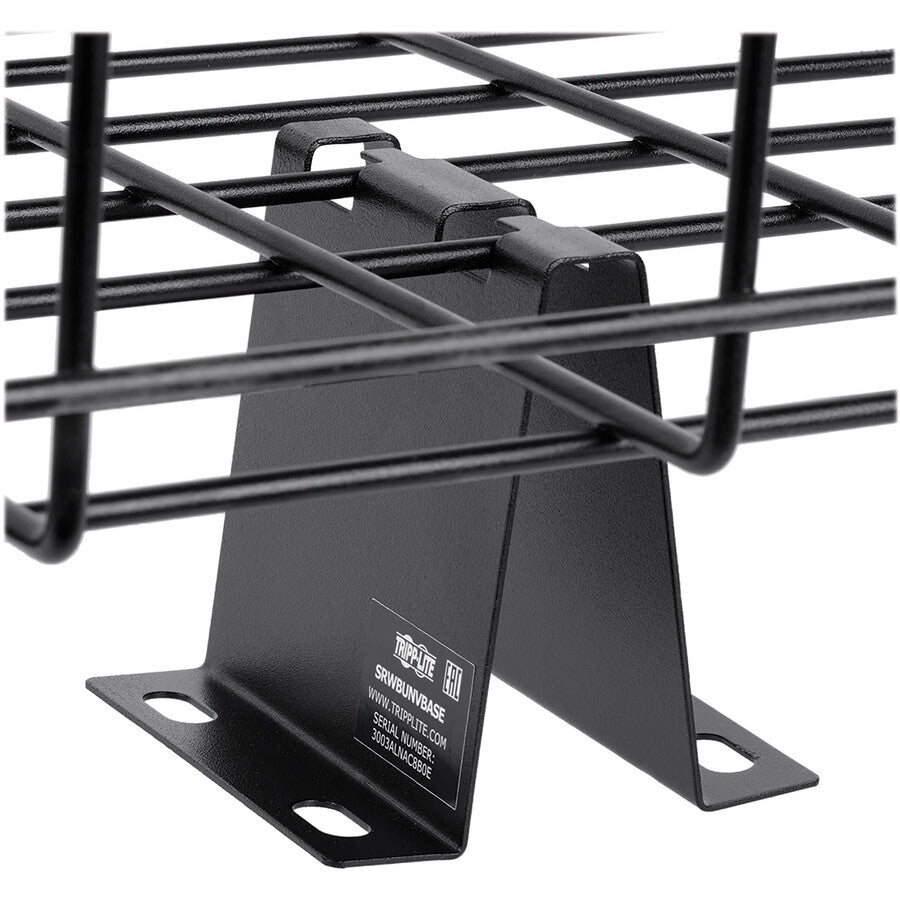 Tripp Lite Standoff Base Bracket Floor Mount for Wire Mesh Cable Trays