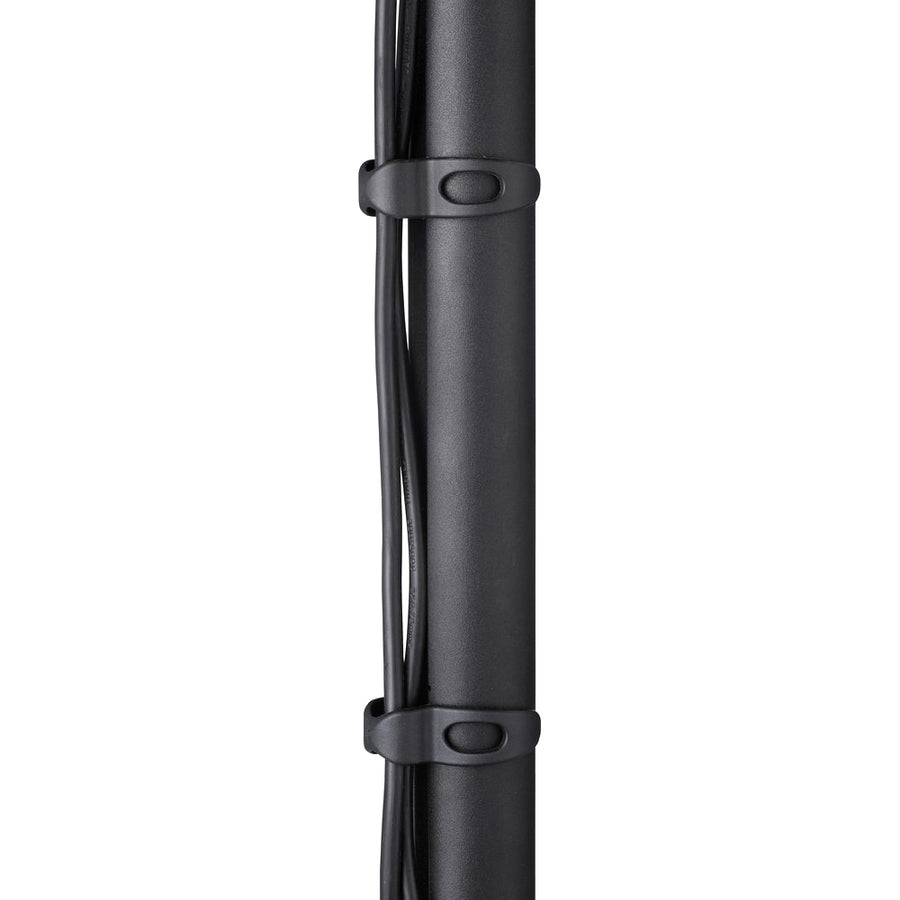 Atdec 29.5in pole desk mount with one display head - Loads up to 26.5lb - VESA 75x75, 100x100