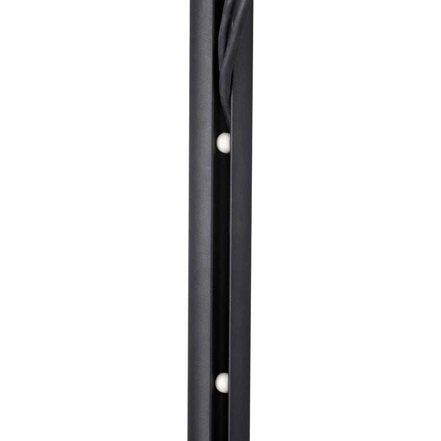 Atdec 29.5in pole desk mount with one display head - Loads up to 26.5lb - VESA 75x75, 100x100