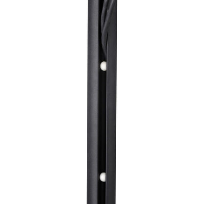 Atdec 29.5in pole desk mount with one display head - Loads up to 26.5lb - VESA 75x75, 100x100