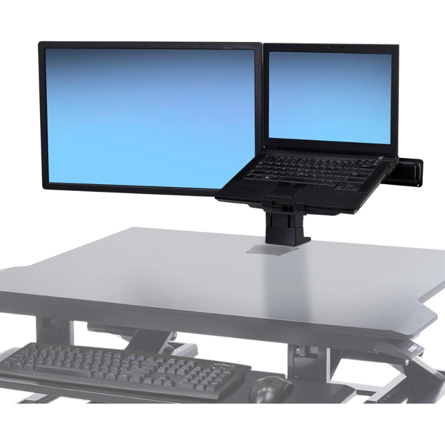 Ergotron Desk Mount for LCD Display, Notebook - Black