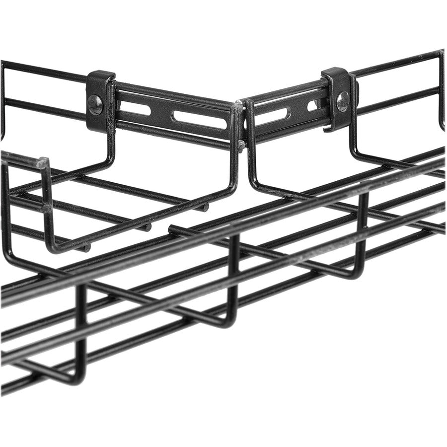 Tripp Lite SmartRack SRWBLCPLR Mounting Coupler for Cable Tray - Black