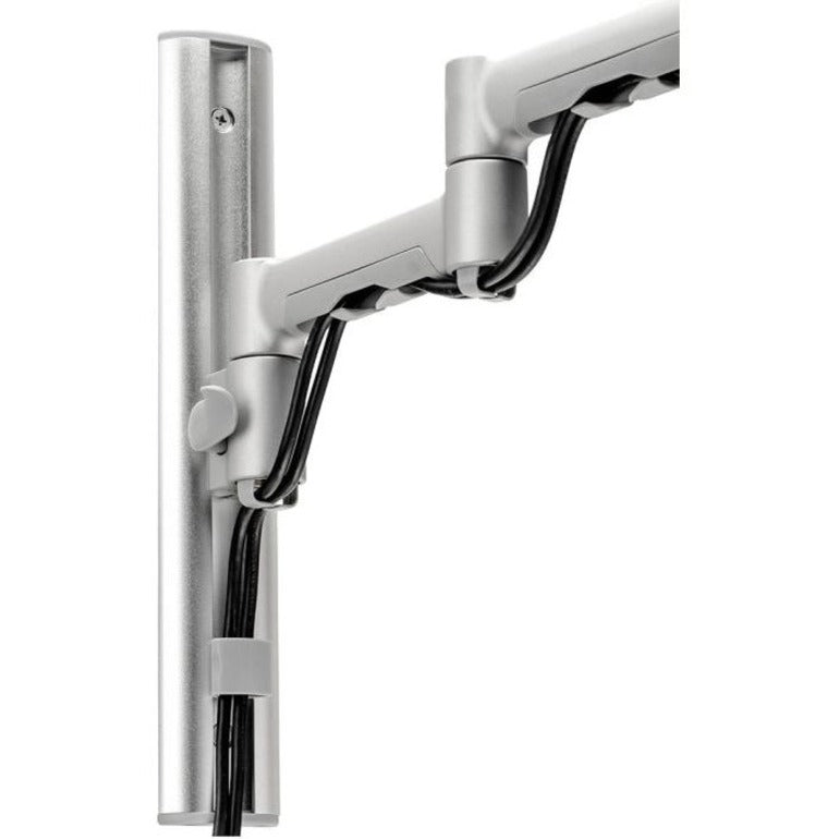 Atdec full motion monitor arm wall mount - Flat and Curved up to 32in - VESA 75x75, 100x100