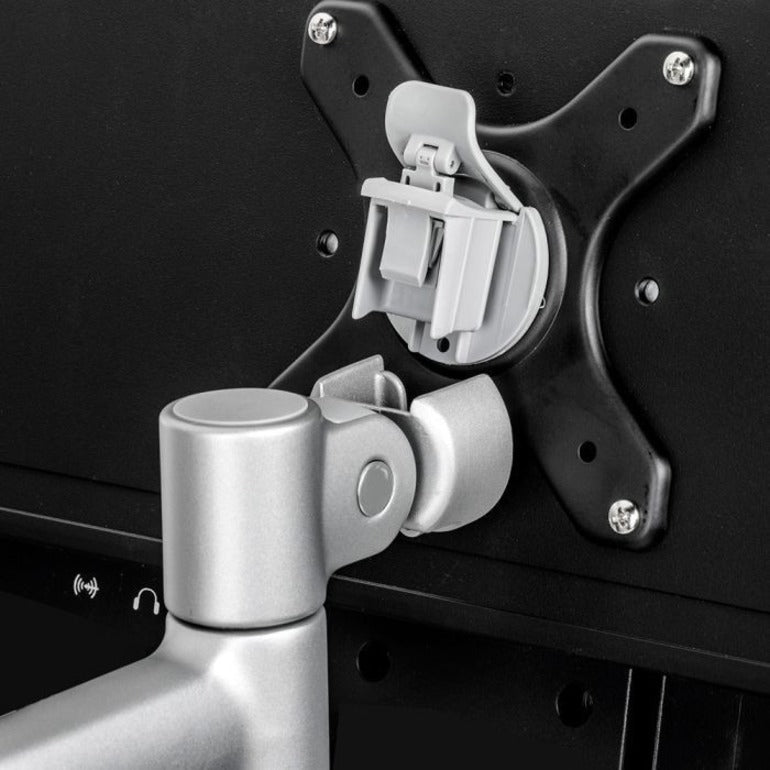 Atdec full motion monitor arm wall mount - Flat and Curved up to 32in - VESA 75x75, 100x100