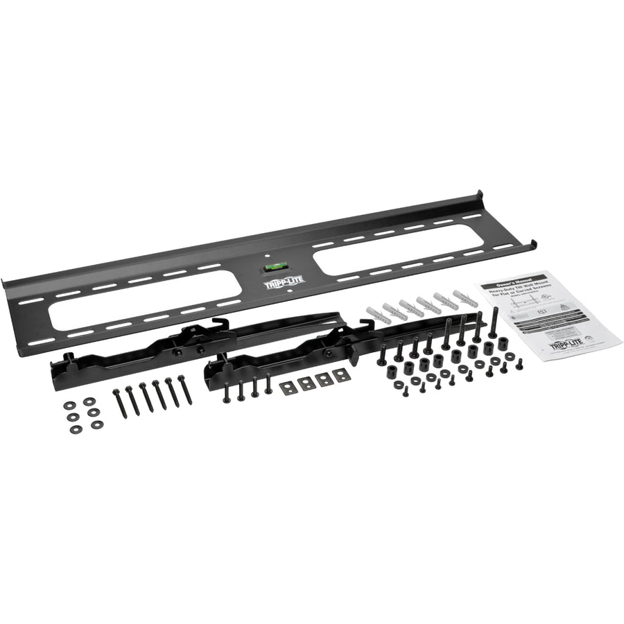 Tripp Lite Display TV Monitor Wall Mount Flat / Curved Screens Tilt for 37"-80" Displays UL Certified