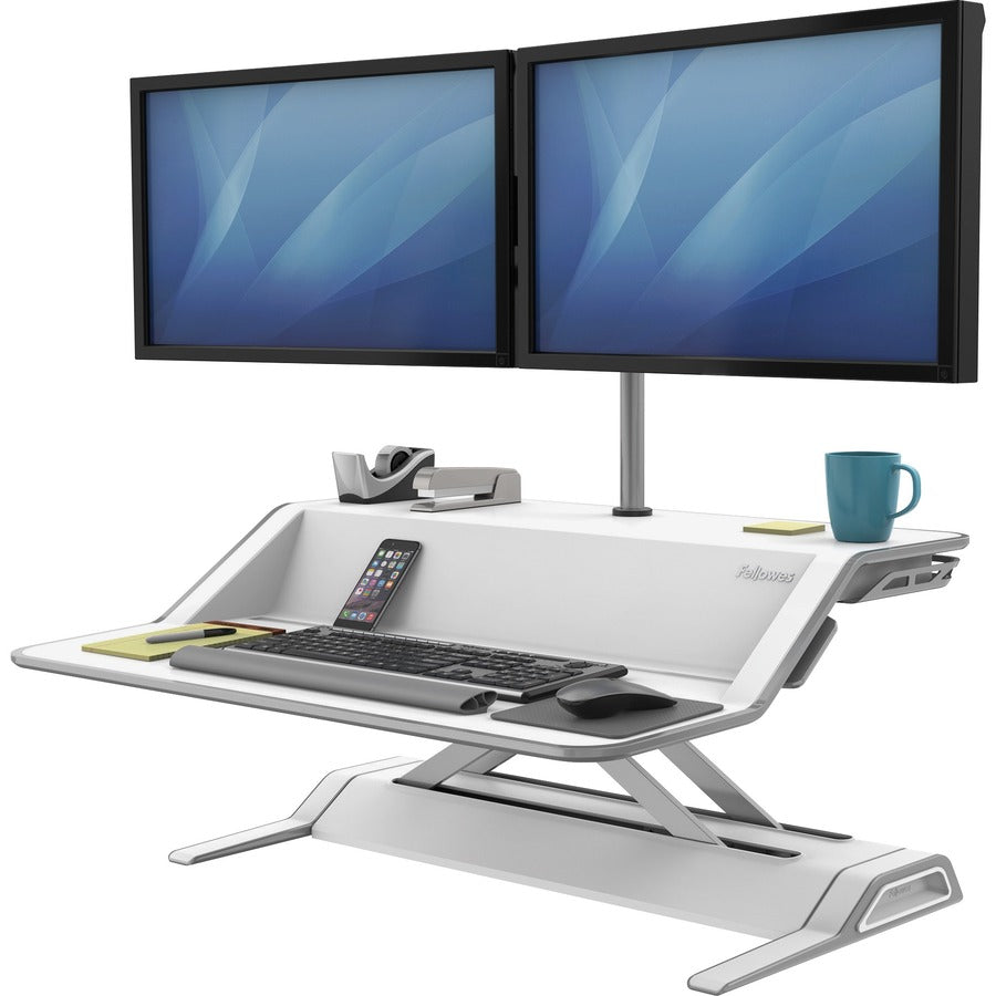 Fellowes Lotus&trade; Dual Monitor Arm Kit