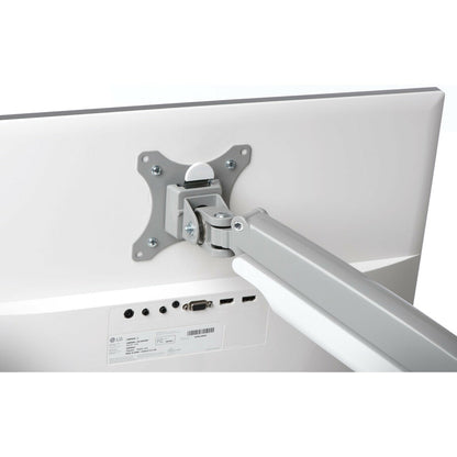 Kensington SmartFit Mounting Arm for Monitor - Silver Gray