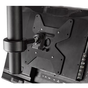 Atdec ceiling mount for medium display, short pole - Loads up to 55lb - Black - VESA 200x200