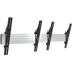 Atdec 2 x 1 wall menu board mount - Up to 110lb/display - VESA up to 400