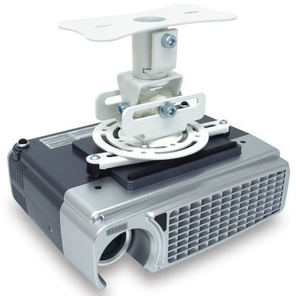 Atdec ceiling projector mount, fixed drop - Loads up to 33lb - VESA up to 65x200