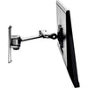 Atdec full motion wall mount - Flat and curved monitors up to 32in - VESA 75x75, 100x100
