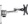Atdec full motion wall mount - Flat and curved monitors up to 32in - VESA 75x75, 100x100