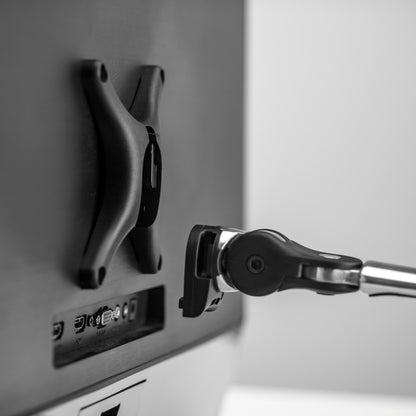 Atdec full motion wall mount - Flat and curved monitors up to 32in - VESA 75x75, 100x100