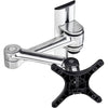 Atdec full motion wall mount - Flat and curved monitors up to 32in - VESA 75x75, 100x100