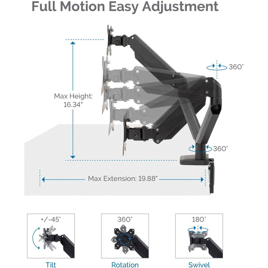 Fellowes Platinum Series Dual Monitor Arm