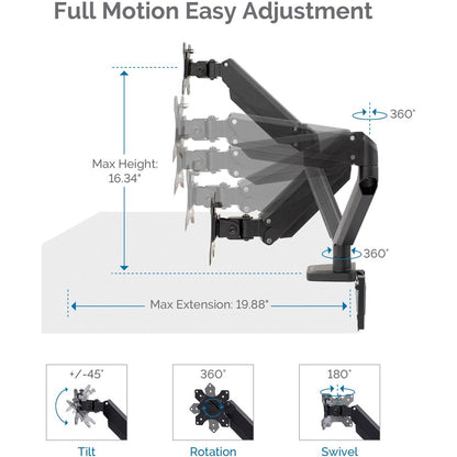 Fellowes Platinum Series Dual Monitor Arm