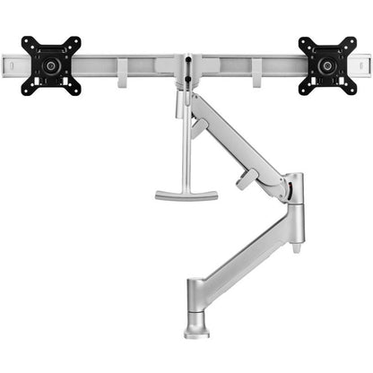 Atdec dual (rail) dynamic monitor arm desk mount - Flat and Curved up to 27in up to 15lb - VESA 75x75, 100x100