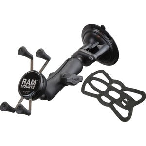 RAM Mounts X-Grip Vehicle Mount for Phone Mount, Handheld Device, iPhone, Smartphone, Suction Cup