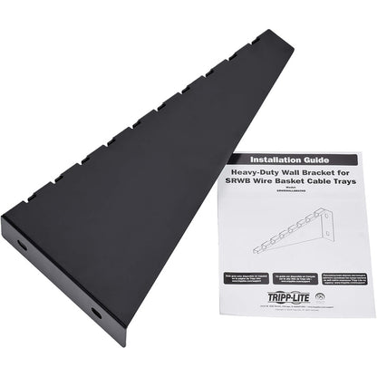Tripp Lite Large Heavy-Duty Wall Bracket, 150-450mm Wire Mesh Cable Trays