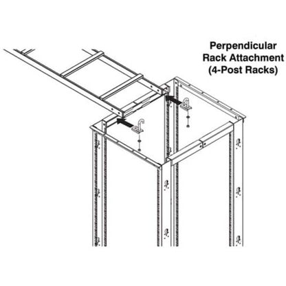 Tripp Lite Rack Roof Kit Connect SRCABLELADDER to Open Frame Racks and Wall