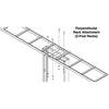 Tripp Lite Rack Roof Kit Connect SRCABLELADDER to Open Frame Racks and Wall