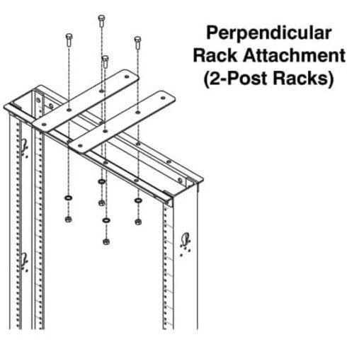 Tripp Lite Rack Roof Kit Connect SRCABLELADDER to Open Frame Racks and Wall