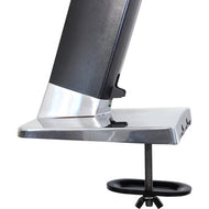 Ergotron Grommet Mount for Workstation - Polished Aluminum, Black
