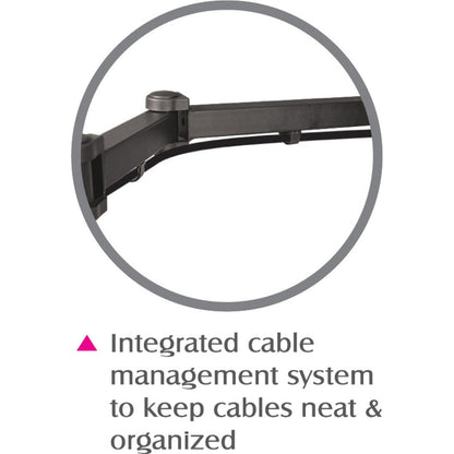 Articulating Quad Monitor Desk Mount - 13" to 27"