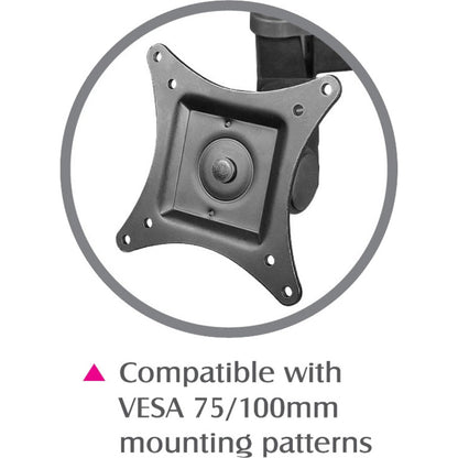 Articulating Quad Monitor Desk Mount - 13" to 27"