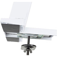 Ergotron Grommet Mount for Workstation, Monitor - Silver